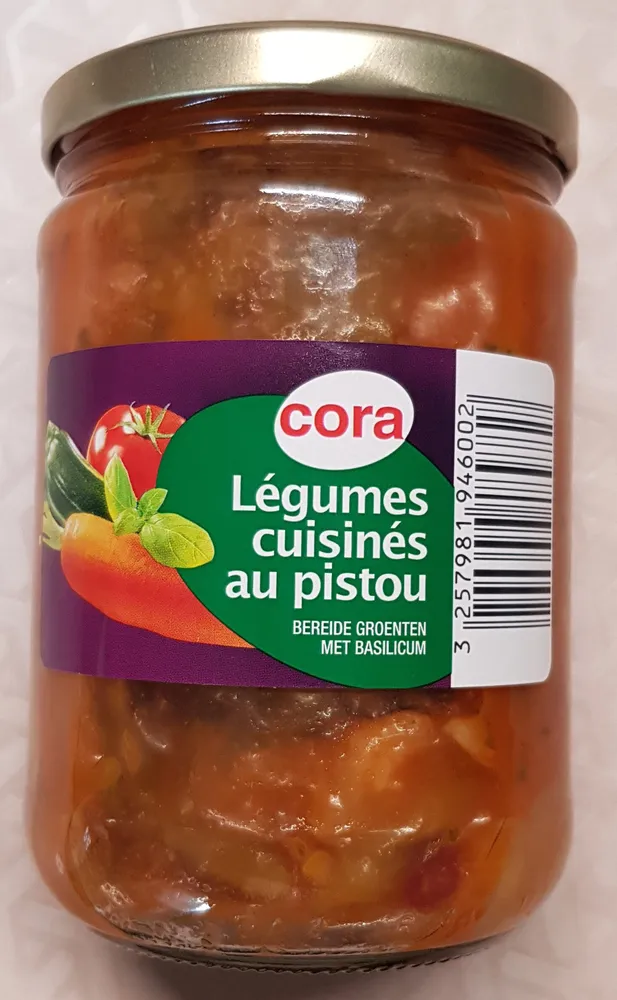 Légumes Cuisinés Au Pistou