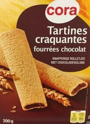 Tartines Craquantes Fourrés Chocolat