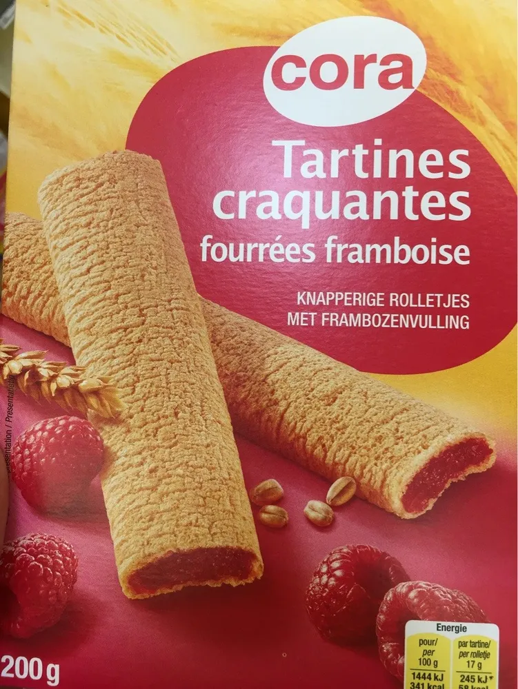 Tartines Craquantes Fourrées Framboise