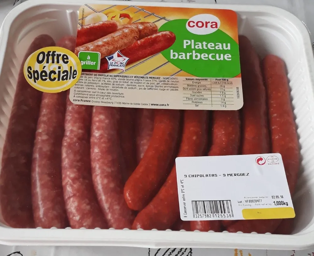 Plateau barbecue