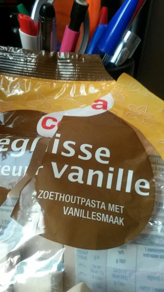 Pâtes Réglisse Saveur Vanille