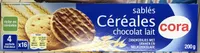 Sablés Céréales chocolat lait