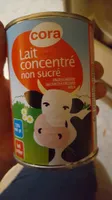 Lait concentré non sucré