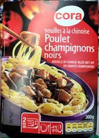Nouilles à la chinoise Poulet Champignons noirs