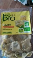 Ravioli emmental basilic Bio