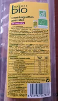 Demi-baguettes précuites de campagne