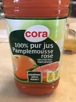 100% pur jus de pamplemousse rose