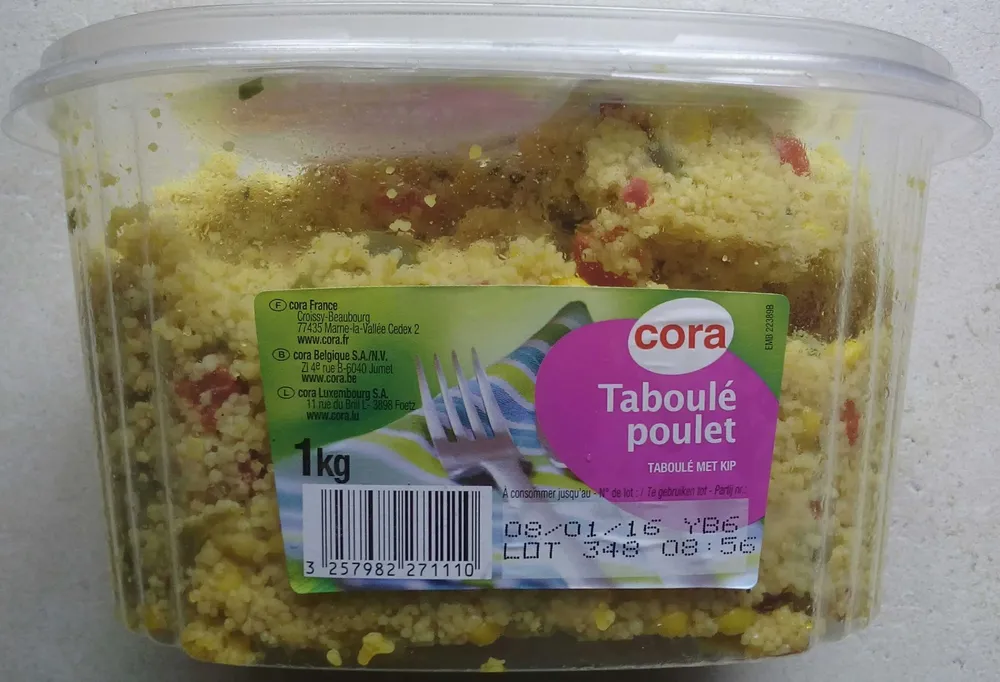 Taboulé poulet