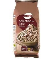 Sélection de 3 Riz