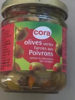 Olives Vertes Farcies Aux Poivrons