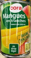 Mangues en tranches au sirop léger