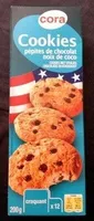 Cookies pépites de chocolat noix de coco