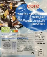 Moules de Zélande