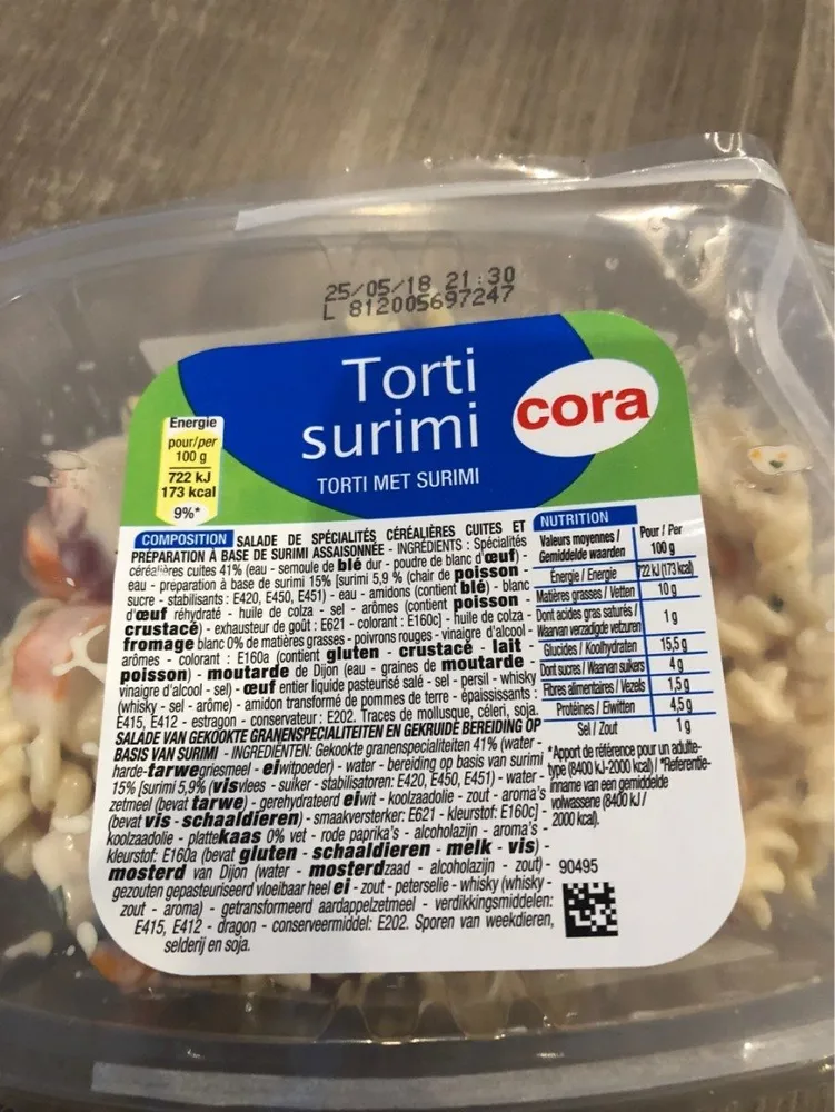 Torti surimi