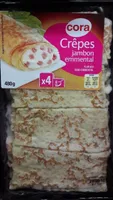 Crêpes jambon emmental