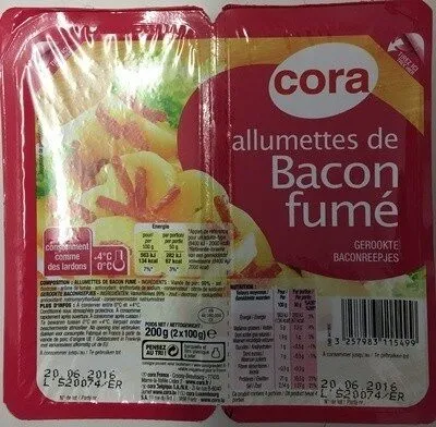 Allumettes de Bacon fumé