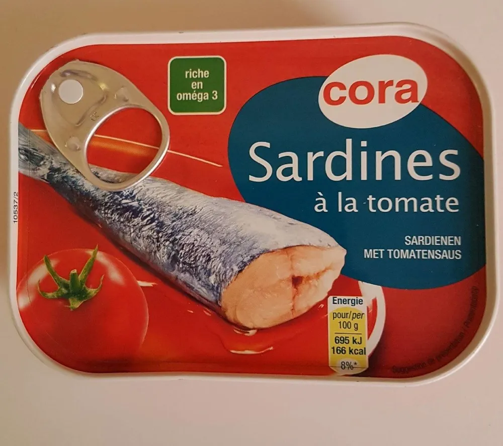 Sardines à la sauce tomate