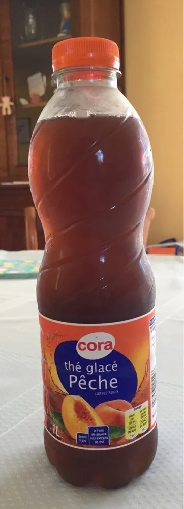 thé glacé Pêche