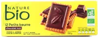 12 petits beurre chocolat noir