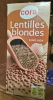 Lentilles blondes