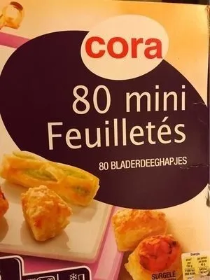 80 mini feuilletés