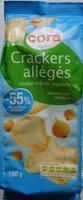 Crackers allégés saveur crème oignons