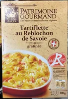 Tartiflette au Reblochon de Savoie gratinée