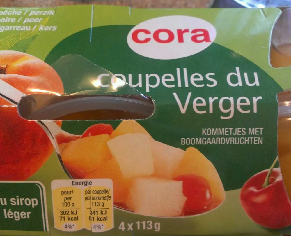 Coupelles du verger