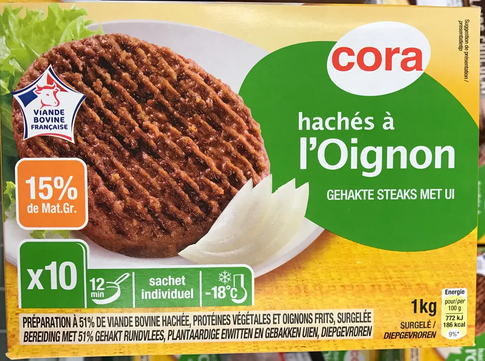 Hachés à l'Oignon