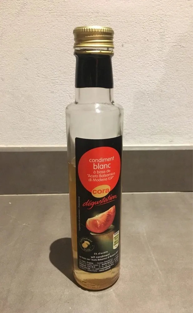 Condiment blanc