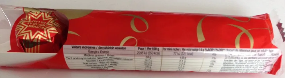 Rocher chocolat au lait