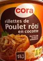 Rillettes de Poulet Rôti en cocotte