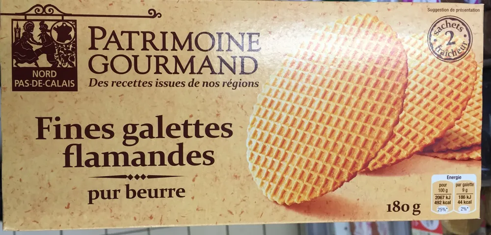 Fines galettes flamandes pur beurre