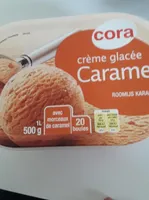Crème glacée caramel