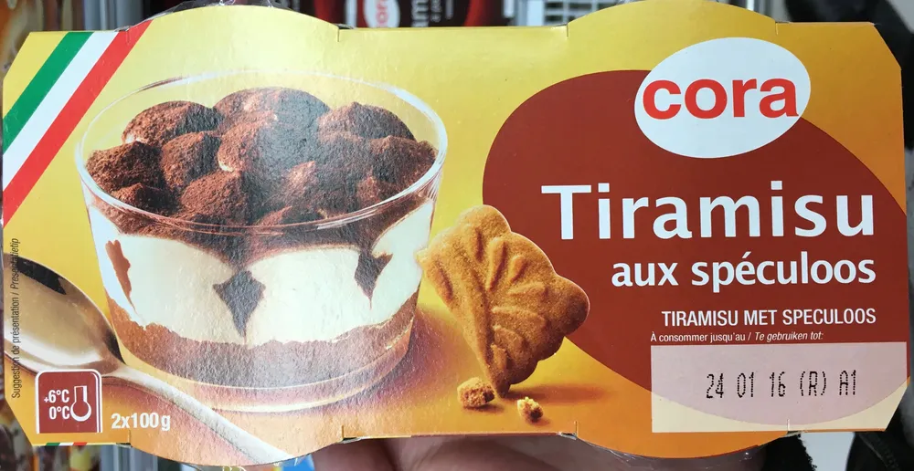 Tiramisu aux spéculoos