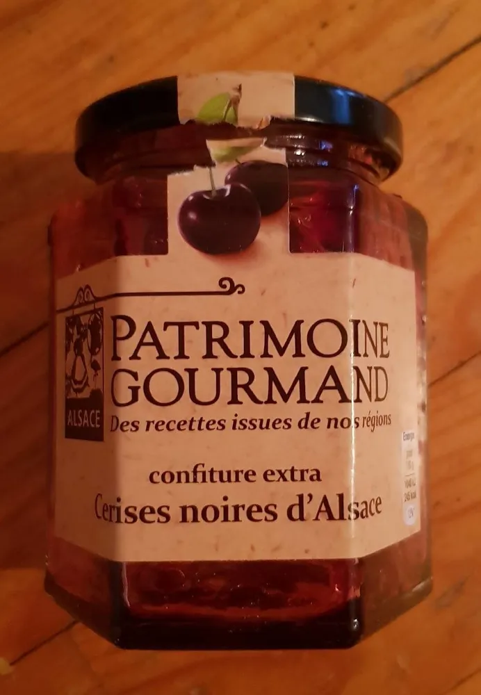 Confiture extra - Cerises noires d'Alsace