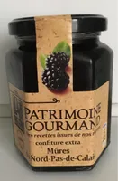 Confiture extra mûres du Nord Pas de Calais