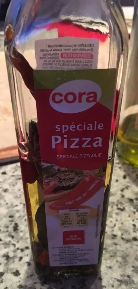 Huile pizza