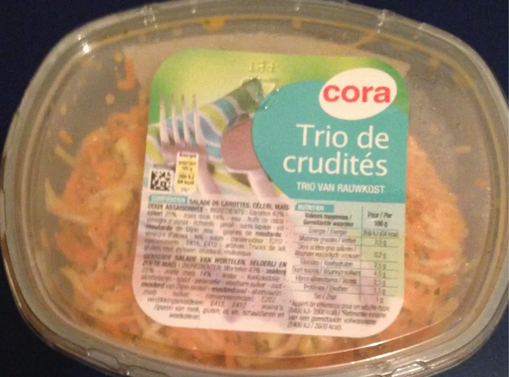 Trio de crudites