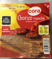Chorizo tranché