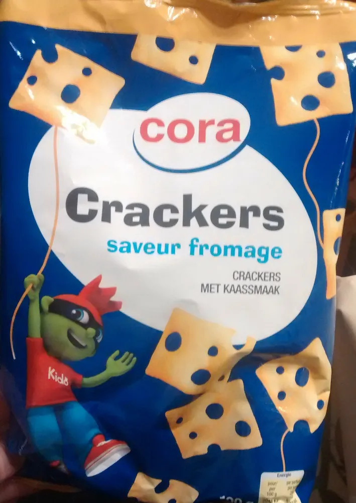 Crackers saveur fromage