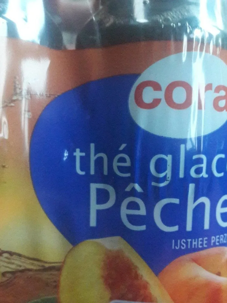 thé glacé pêche