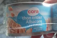 Thon entier Albacore au naturel