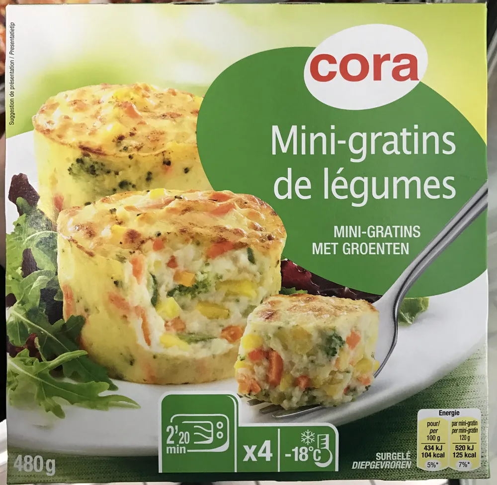 Mini-gratins de légumes