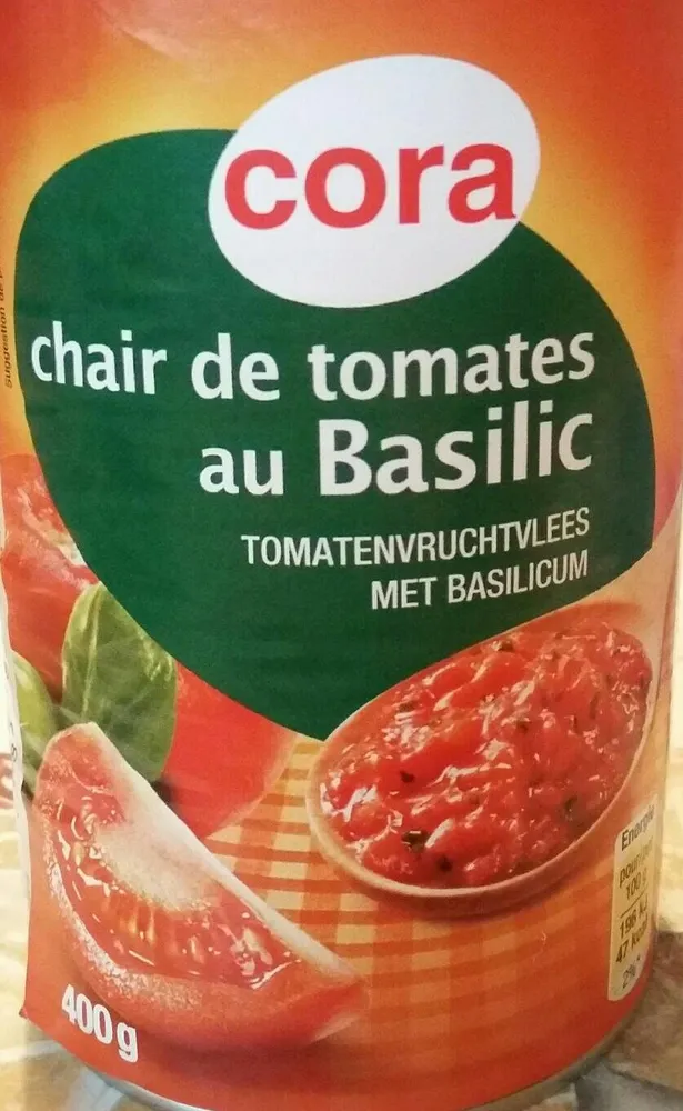 Chair de tomates au basilic