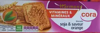 Biscuits soja & saveur orange