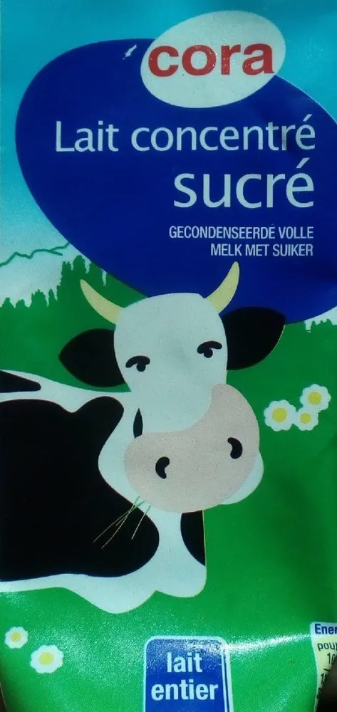 Lait concentré sucré