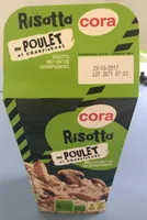 Risotto au poulet et champignons