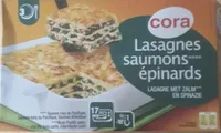 Lasagnes saumons epinards