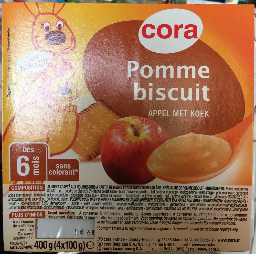 Pomme biscuit